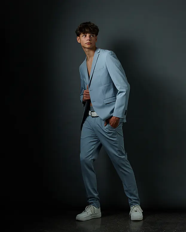 Záber celej postavy pre modelingové portfólio — Daylight Studio Bratislava