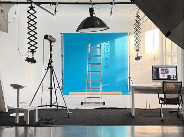 Prenájom ateliéru v Bratislave — vybavenie štúdia Daylight Studio