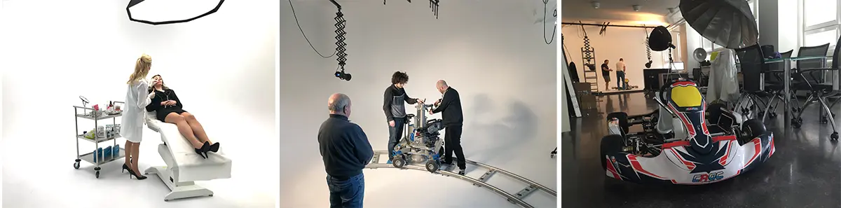 Backstage z realizovaných produktových fotení