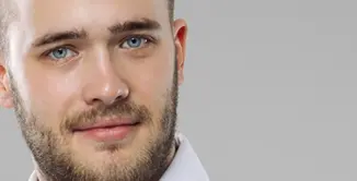 Úprimný výraz pri biznis portréte